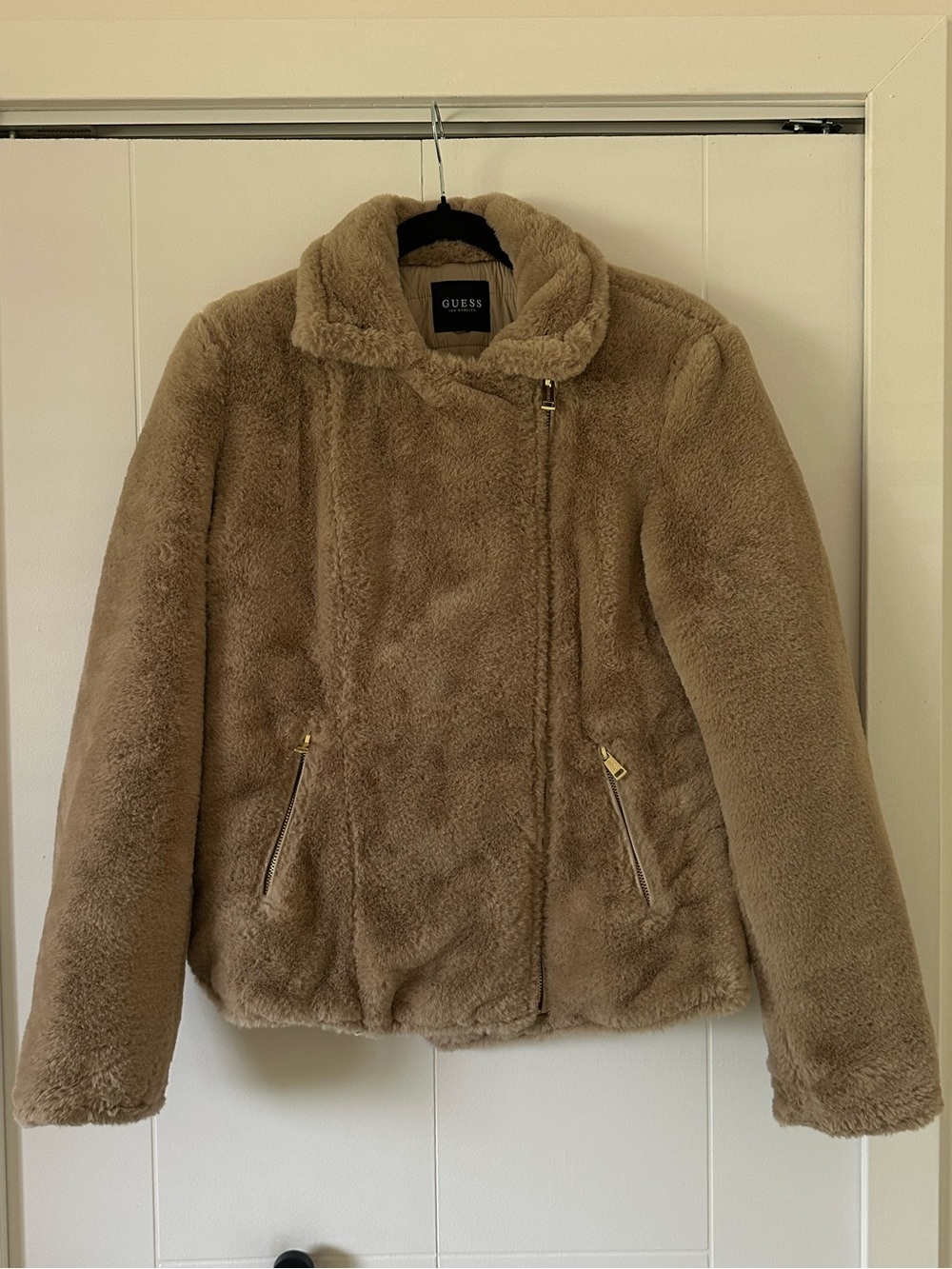 GUESS Reversible Teddy Faux-Leather Jacket